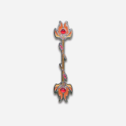 Dual-Headed Flame Magic Wand