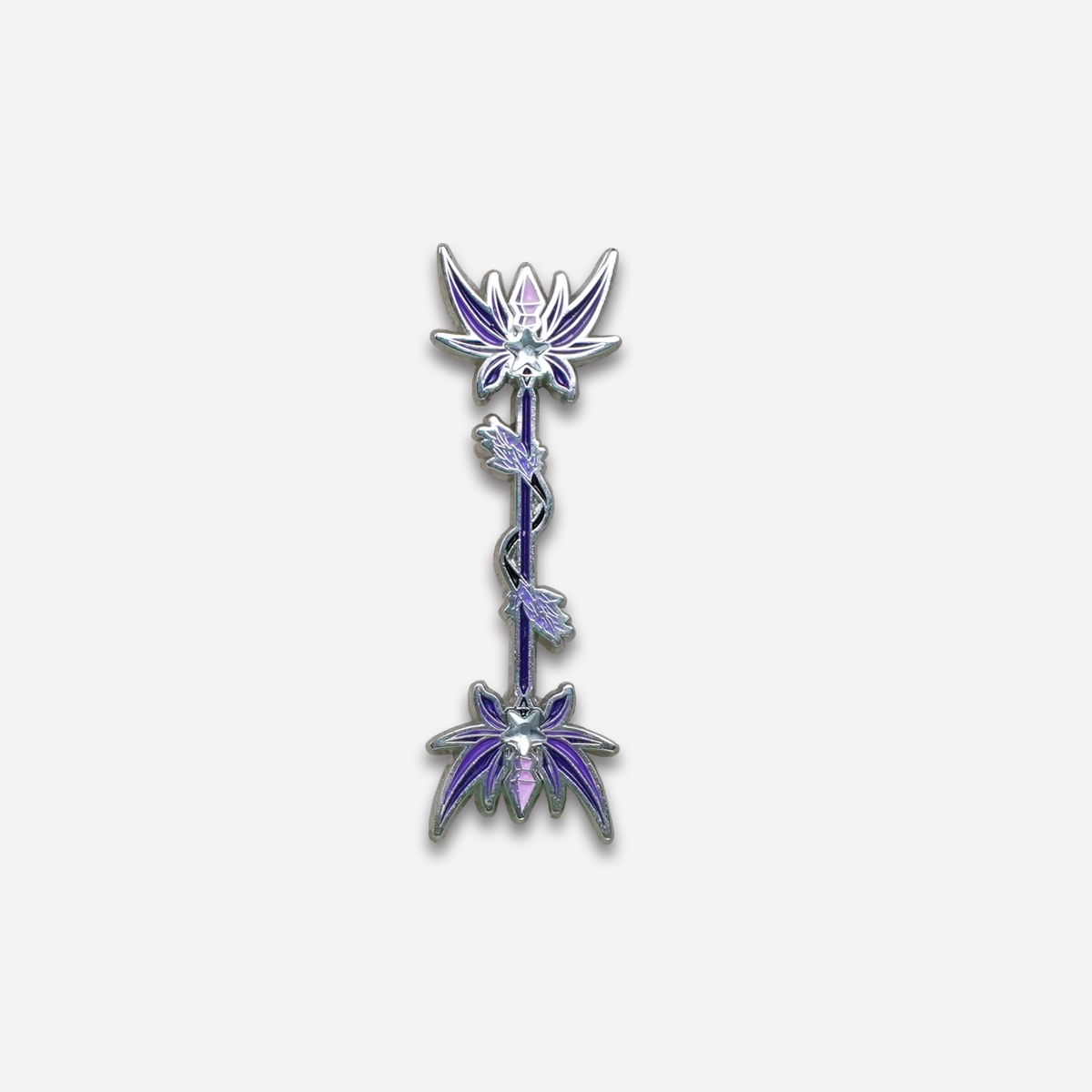 Purple Magical Plant Dual-Headed Wand