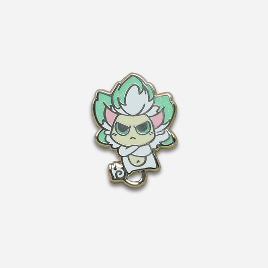 Green-Haired Grumpy Little Monster